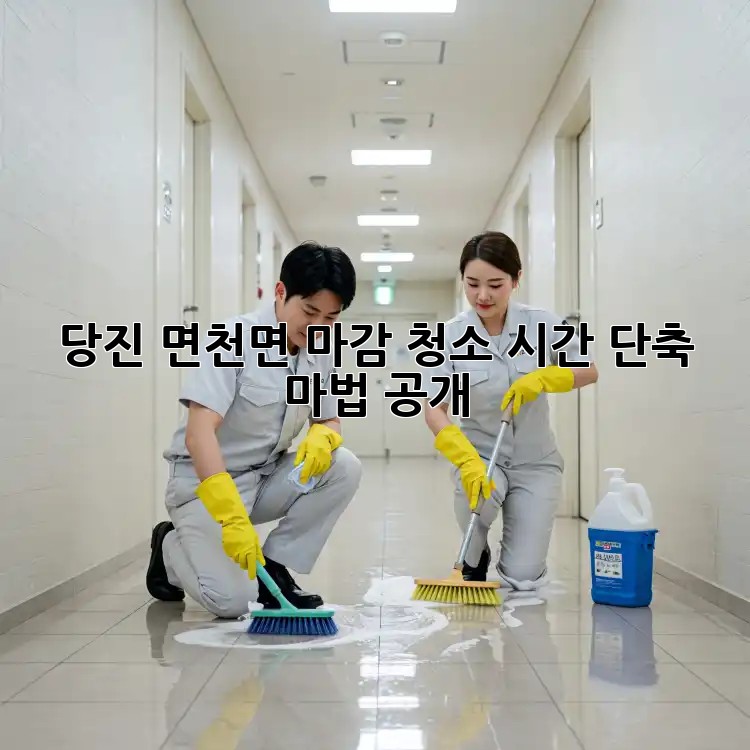 ✨당진 면천면 마감 청소✨ 시간 단축 마법 공개! 🧹