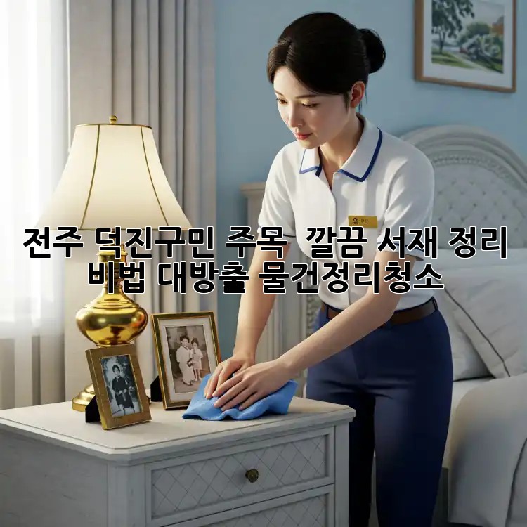 전주 덕진구민 주목! 📚 깔끔 서재 정리 비법 대방출✨ #물건정리청소