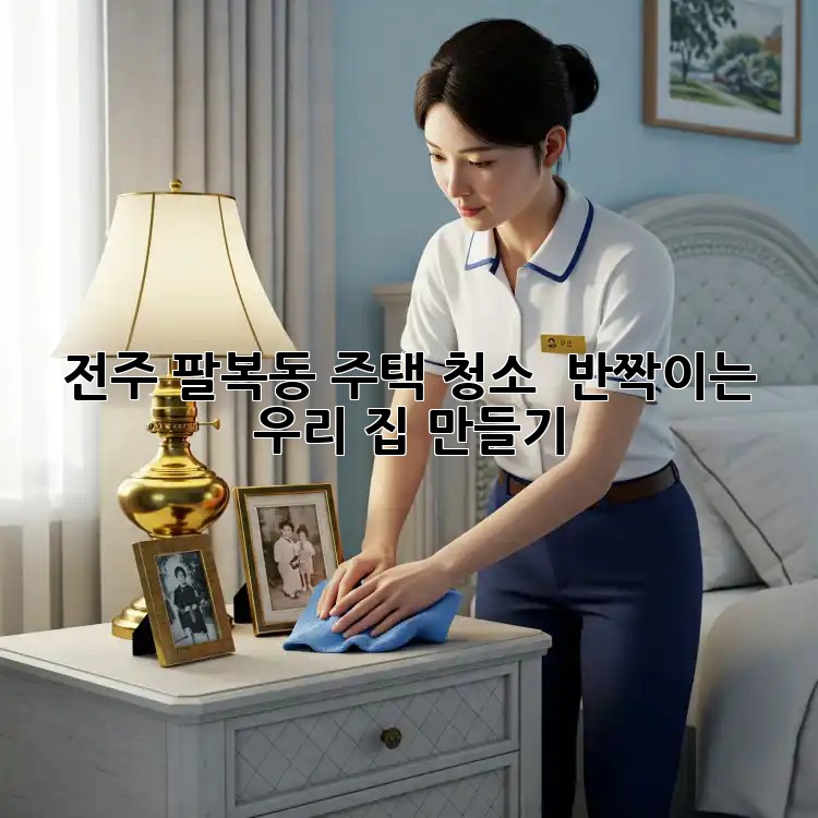 ✨ 전주 팔복동 주택 청소, ✨ 반짝이는 우리 집 만들기! 🏡