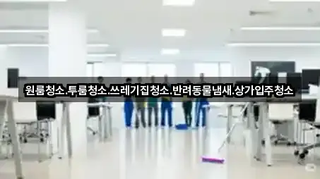 원룸청소.투룸청소.쓰레기집청소.반려동물냄새.상가입주청소