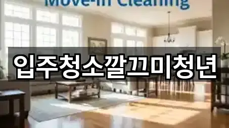 입주청소깔끄미청년