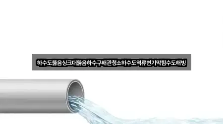 하수도뚫음싱크대뚫음하수구배관청소하수도역류변기막힘수도해빙