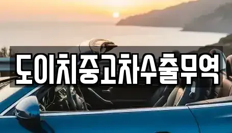 강원특별자치도 춘천시 중도동 중고차매매 전문 도이치중고차수출무역