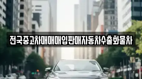 강원특별자치도 춘천시 중도동 중고차매입 전문 전국중고차매매매입판매자동차수출화물차