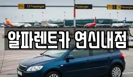 서울특별시 은평구 녹번동 렌트카 전문 알파렌트카 연신내점