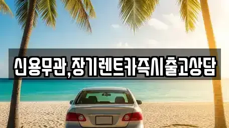 서울특별시 은평구 녹번동 장기렌트카 전문 신용무관,장기렌트카즉시출고상담